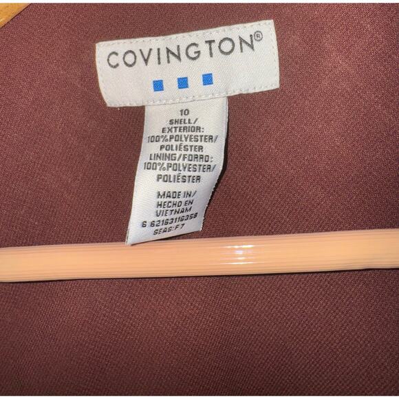 Vintage Covington Babydoll Top Womens 10 Feminine Y2K 90s Flowy Forest Fairy - Picture 5 of 6